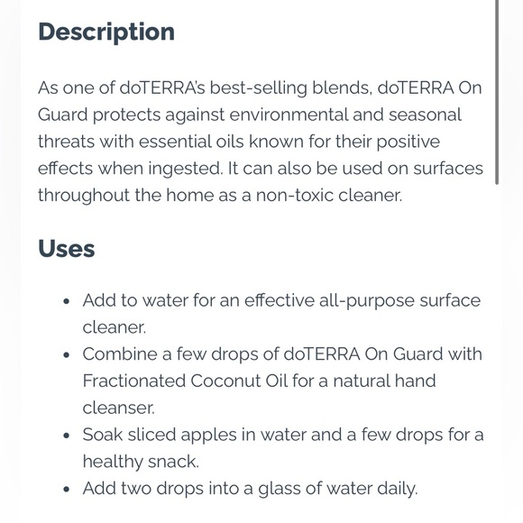 doTERRA On Guard Essential Oil NEW - Picture 2 of 5